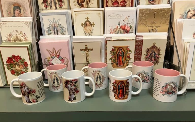 SHOWER OF ROSES SHOPPE CARDS